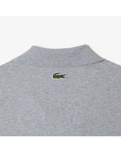 PH3922 Poloshirt aus silbermelierter Baumwolle