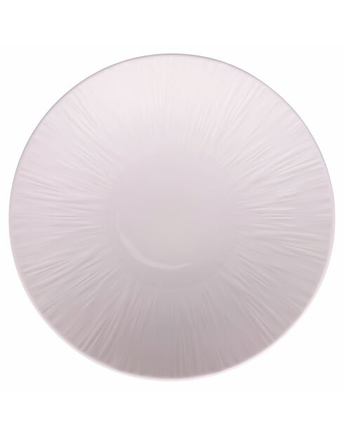 Lot de 2 assiettes à soupe Horeca blanches - D.26,45 cm
