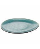 Lot de 6 assiettes à dîner The Market F turquoise - 2,4x28,5x24 cm