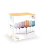 Lot de 6 gobelets Shiraz multicolore - 500 ml