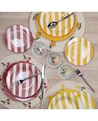 Service de table Versilia multicolore - 18 pièces