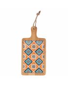 Valladolid kleine rechthoekige snijplank geel - 1,2x15x29,5 cm