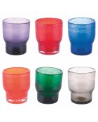 Lot de 6 verres Unique multicolore - 325 ml