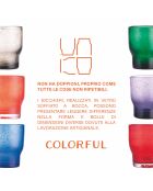 Lot de 6 verres Unique multicolore - 325 ml