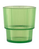 12 verres Unico en PS Shades of Green assortis - 300 ml
