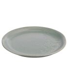 Lot de 6 assiettes à dessert The Market U1 2ème choix verts - D.20 cm