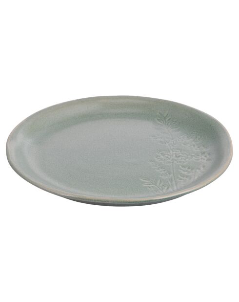 Lot de 6 assiettes à dessert The Market U1 2ème choix verts - D.20 cm