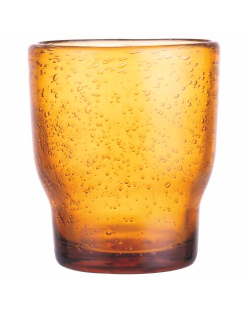 Lot de 6 verres à eau Unico Dulce de Leche ambre - 325 ml