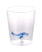Gobelet à eau 3D Ocean Whale transparent - 420 ml