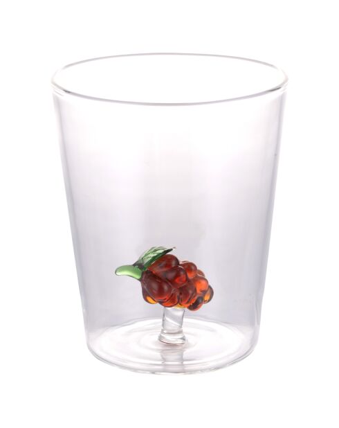 Gobelet à eau 3D Fruit Life Grape transparent - 420 ml
