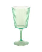 Lot de 12 gobelets Unico en PS Shades of Green assortis - 400 ml