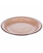 Lot de 6 services à dessert 5 Toni terre cuite - 2,5x19,5 cm