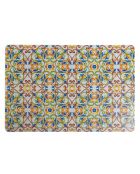 Set mit 6 mehrfarbigen Costiera-Tischsets - 45x30 cm