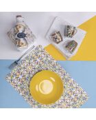 Set mit 6 mehrfarbigen Costiera-Tischsets - 45x30 cm