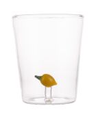 Fruit Life Lemon 3D Klares Wasserglas, 420 ml