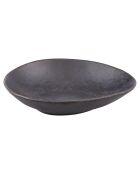 Lot de 6 assiettes à soupe The Market X noires - 24,5x18,5xLot de 6 cm