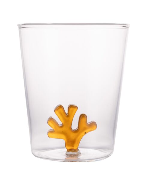 Gobelet à eau 3D Ocean Coral transparent - 420 ml