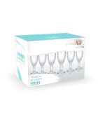 Set mit 6 transparenten Madame-Likörgläsern - 50 ml