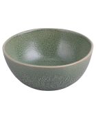 Lot de 6 assiettes creuses The Market U1 2ème choix verts - 15x6,5 cm