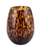 Lot de 6 verres à eau Jamila ambre - 560 ml