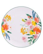 Service de table Flora multicolore - 18 pièces