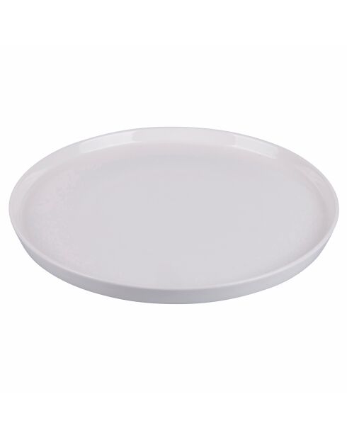 Lot de 6 pcs de service à dessert Delice blancs - D.20,7 cm