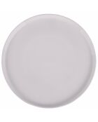 Lot de 6 pcs de service à dessert Delice blancs - D.20,7 cm