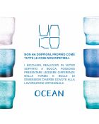 Lot de 6 verres Unique Ocean bleu - 325 ml