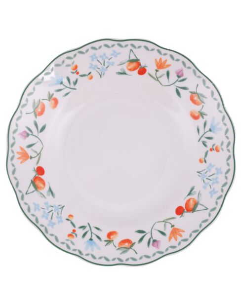 Service de table Cherry Flowers multicolore - 18 pièces