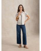61099020 Camisa color crema