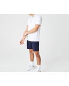 Polo DH3982 blanc/marine