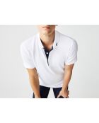 Polo DH3982 blanc/marine