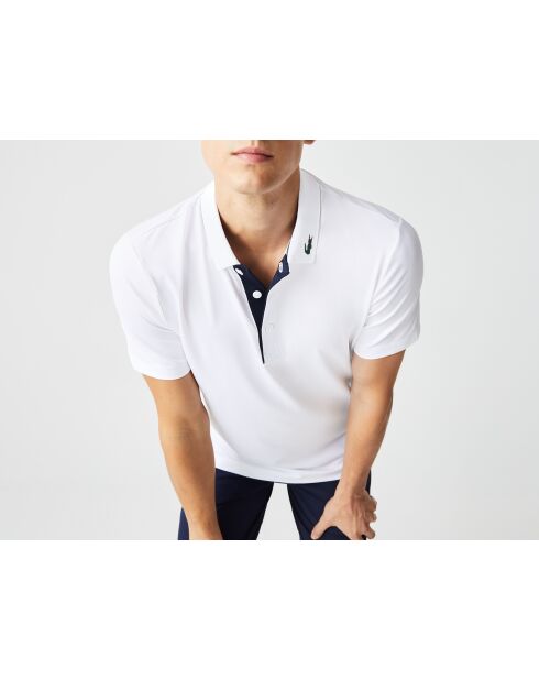 Polo DH3982 blanc/marine