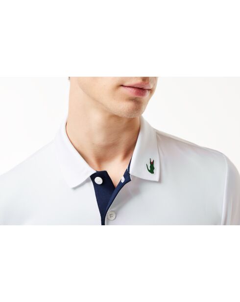 Polo DH3982 blanc/marine