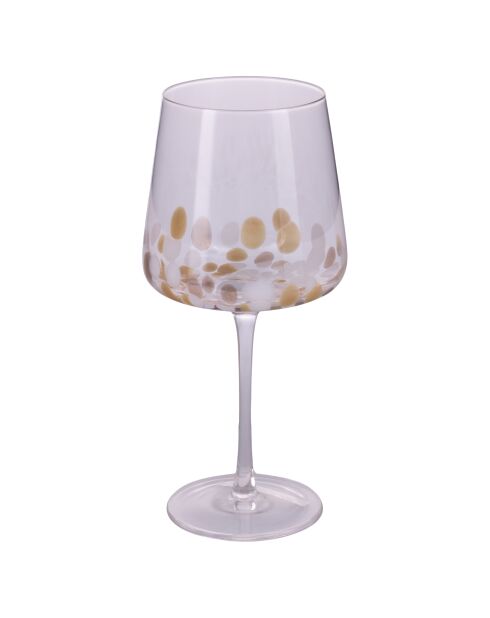 Set van 6 witte transparante rode wijnglazen Lilia - 630 ml
