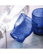 Lot de 6 verres à eau Unico Ruota Panoramica bleu - 325 ml