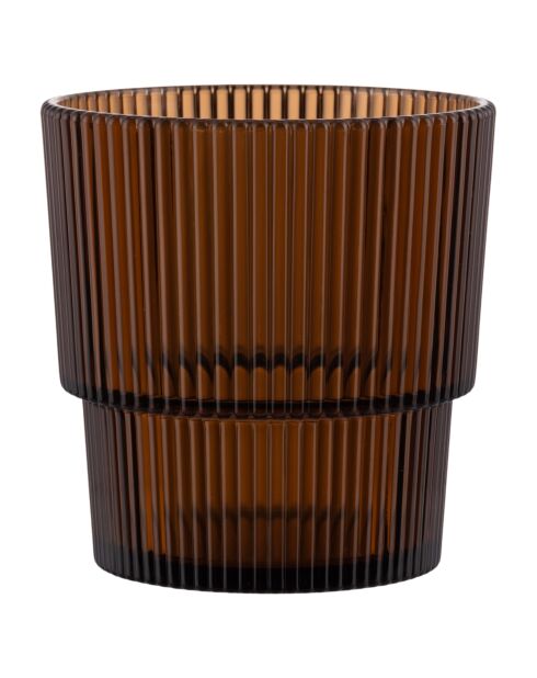 12 verres Unico en PS Shades of Chocolate assortis - 300 ml