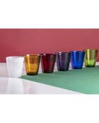 Set van 6 Cancun amberkleurige waterglazensets - 330 ml