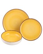 Service de table Baita Modern Classic multicolore - 18 pièces