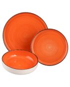 Service de table Baita Modern Classic multicolore - 18 pièces