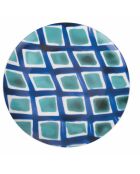 Lot de 6 services à dessert Aquazul Lot de 6 modèles assortis - 2x19,3x19,3 cm