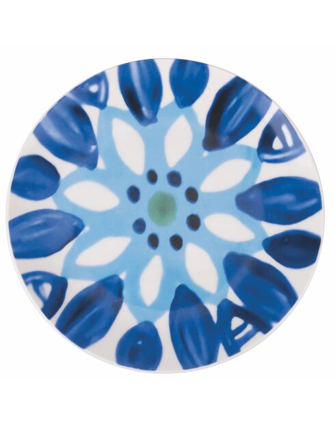 Lot de 6 services à dessert Aquazul Lot de 6 modèles assortis - 2x19,3x19,3 cm