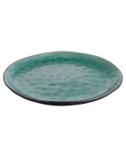 Lot de 6 assiettes à dîner The Market 2e choix turquoise - D.27,5 cm