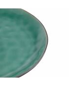 Lot de 6 assiettes à dîner The Market 2e choix turquoise - D.27,5 cm