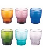 Lot de 6 verres Unico Daily multicolore - 325 ml