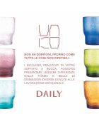 Lot de 6 verres Unico Daily multicolore - 325 ml