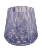 Set mit 6 lila Süßwassergläsern — 410 ml