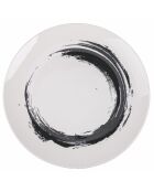 Lot de 6 services à dessert The Black Mood Lot de 6 modèles assortis - 2x19,4 cm