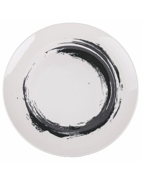 Lot de 6 services à dessert The Black Mood Lot de 6 modèles assortis - 2x19,4 cm