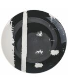 Lot de 6 services à dessert The Black Mood Lot de 6 modèles assortis - 2x19,4 cm